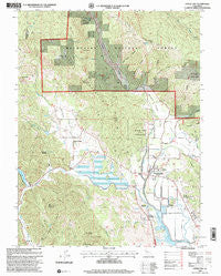 Upper Lake California Historical topographic map, 1:24000 scale, 7.5 X 7.5 Minute, Year 1996
