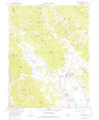 Upper Lake California Historical topographic map, 1:24000 scale, 7.5 X 7.5 Minute, Year 1958