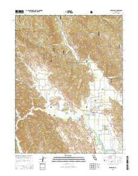 Upper Lake California Current topographic map, 1:24000 scale, 7.5 X 7.5 Minute, Year 2015
