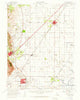Vacaville California Historical topographic map, 1:62500 scale, 15 X 15 Minute, Year 1953