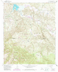 Vail Lake California Historical topographic map, 1:24000 scale, 7.5 X 7.5 Minute, Year 1953