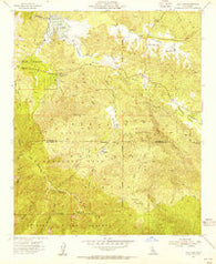 Vail Lake California Historical topographic map, 1:24000 scale, 7.5 X 7.5 Minute, Year 1953