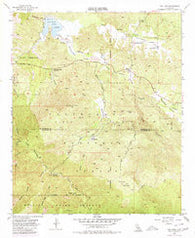 Vail Lake California Historical topographic map, 1:24000 scale, 7.5 X 7.5 Minute, Year 1953