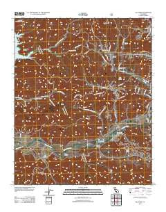 Val Verde California Historical topographic map, 1:24000 scale, 7.5 X 7.5 Minute, Year 2012
