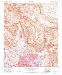 Valley Center California Historical topographic map, 1:24000 scale, 7.5 X 7.5 Minute, Year 1968
