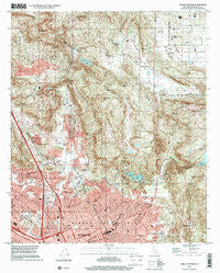 Valley Center California Historical topographic map, 1:24000 scale, 7.5 X 7.5 Minute, Year 1996