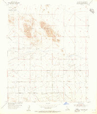 Valley Mtn California Historical topographic map, 1:24000 scale, 7.5 X 7.5 Minute, Year 1954