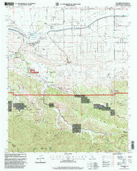 Valyermo California Historical topographic map, 1:24000 scale, 7.5 X 7.5 Minute, Year 1995
