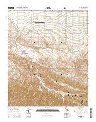 Valyermo California Current topographic map, 1:24000 scale, 7.5 X 7.5 Minute, Year 2015