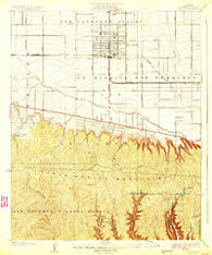Van Nuys California Historical topographic map, 1:24000 scale, 7.5 X 7.5 Minute, Year 1926