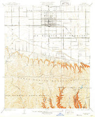 Van Nuys California Historical topographic map, 1:24000 scale, 7.5 X 7.5 Minute, Year 1926