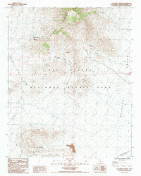 Van Winkle Spring California Historical topographic map, 1:24000 scale, 7.5 X 7.5 Minute, Year 1985