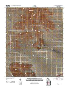 Van Winkle Spring California Historical topographic map, 1:24000 scale, 7.5 X 7.5 Minute, Year 2012