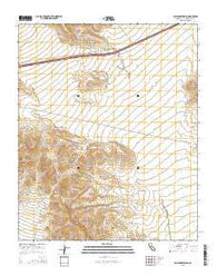 Van Winkle Wash California Current topographic map, 1:24000 scale, 7.5 X 7.5 Minute, Year 2015
