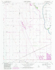 Vanguard California Historical topographic map, 1:24000 scale, 7.5 X 7.5 Minute, Year 1956