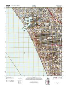 Venice California Historical topographic map, 1:24000 scale, 7.5 X 7.5 Minute, Year 2012