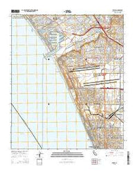 Venice California Current topographic map, 1:24000 scale, 7.5 X 7.5 Minute, Year 2015