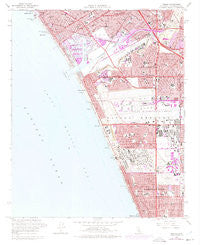 Venice California Historical topographic map, 1:24000 scale, 7.5 X 7.5 Minute, Year 1964
