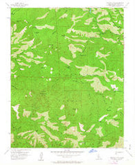 Ventana Cones California Historical topographic map, 1:24000 scale, 7.5 X 7.5 Minute, Year 1956