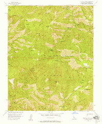 Ventana Cones California Historical topographic map, 1:24000 scale, 7.5 X 7.5 Minute, Year 1956