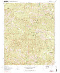 Ventana Cones California Historical topographic map, 1:24000 scale, 7.5 X 7.5 Minute, Year 1956