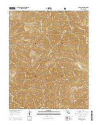 Ventana Cones California Current topographic map, 1:24000 scale, 7.5 X 7.5 Minute, Year 2015