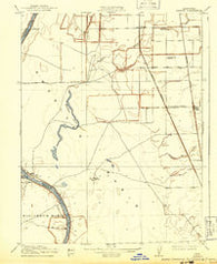 Vernon California Historical topographic map, 1:31680 scale, 7.5 X 7.5 Minute, Year 1910
