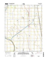 Verona California Current topographic map, 1:24000 scale, 7.5 X 7.5 Minute, Year 2015