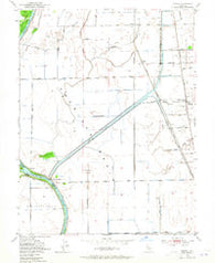 Verona California Historical topographic map, 1:24000 scale, 7.5 X 7.5 Minute, Year 1952