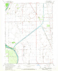 Verona California Historical topographic map, 1:24000 scale, 7.5 X 7.5 Minute, Year 1967