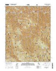 Verplank Ridge California Current topographic map, 1:24000 scale, 7.5 X 7.5 Minute, Year 2015