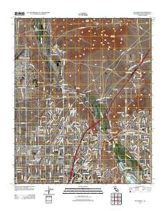 Victorville California Historical topographic map, 1:24000 scale, 7.5 X 7.5 Minute, Year 2012