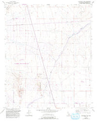 Victorville NW California Historical topographic map, 1:24000 scale, 7.5 X 7.5 Minute, Year 1956