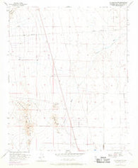 Victorville NW California Historical topographic map, 1:24000 scale, 7.5 X 7.5 Minute, Year 1956