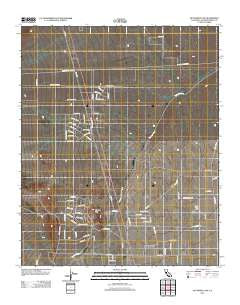 Victorville NW California Historical topographic map, 1:24000 scale, 7.5 X 7.5 Minute, Year 2012