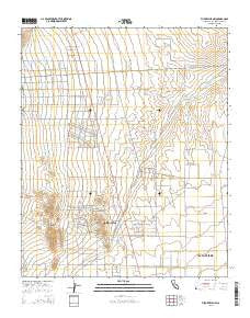 Victorville NW California Current topographic map, 1:24000 scale, 7.5 X 7.5 Minute, Year 2015