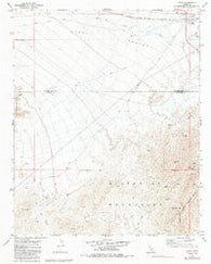 Vidal California Historical topographic map, 1:24000 scale, 7.5 X 7.5 Minute, Year 1971