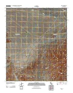 Vidal California Historical topographic map, 1:24000 scale, 7.5 X 7.5 Minute, Year 2012