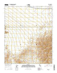 Vidal California Current topographic map, 1:24000 scale, 7.5 X 7.5 Minute, Year 2015
