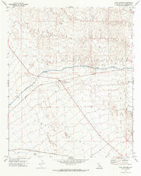 Vidal Junction California Historical topographic map, 1:24000 scale, 7.5 X 7.5 Minute, Year 1971
