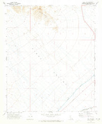 Vidal NW California Historical topographic map, 1:24000 scale, 7.5 X 7.5 Minute, Year 1971