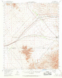 Vidal California Historical topographic map, 1:62500 scale, 15 X 15 Minute, Year 1949