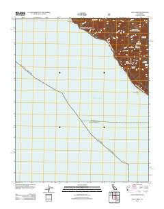 Villa Creek California Historical topographic map, 1:24000 scale, 7.5 X 7.5 Minute, Year 2012