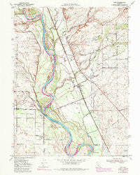 Vina California Historical topographic map, 1:24000 scale, 7.5 X 7.5 Minute, Year 1950