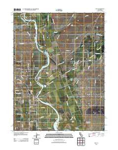 Vina California Historical topographic map, 1:24000 scale, 7.5 X 7.5 Minute, Year 2012