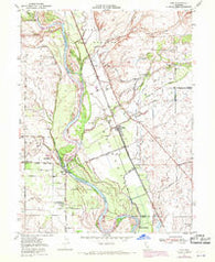 Vina California Historical topographic map, 1:24000 scale, 7.5 X 7.5 Minute, Year 1950