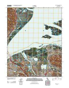 Vine Hill California Historical topographic map, 1:24000 scale, 7.5 X 7.5 Minute, Year 2012