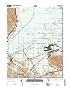 Vine Hill California Current topographic map, 1:24000 scale, 7.5 X 7.5 Minute, Year 2015