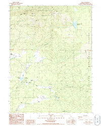 Viola California Historical topographic map, 1:24000 scale, 7.5 X 7.5 Minute, Year 1986