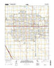 Visalia California Current topographic map, 1:24000 scale, 7.5 X 7.5 Minute, Year 2015